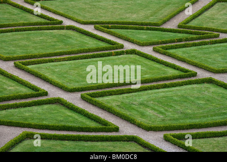 Barock-Terrasse-Garten, Neuwerkgarten, Schloss Gottorf, Schleswig, Schleswig-Holstein, Deutschland, Europa Stockfoto