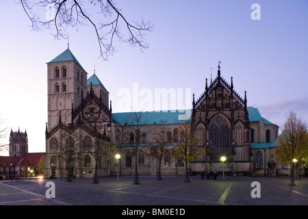 Kathedrale von St. Paul, Münster, Nordrhein-Westfalen, Deutschland, Europa Stockfoto