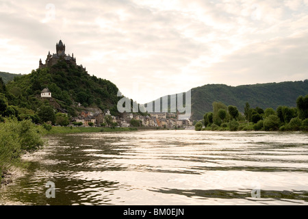 Burg Cochem, Reichsburg Cochem, Cochem in die Mosel Tal, Rheinland-Pfalz, Deutschland, Europa Stockfoto
