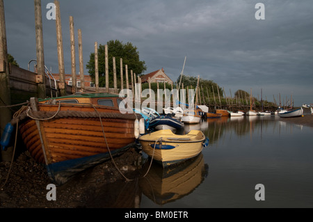 Blakeney Hafen und Kai in Norfolk East Anglia England UK Stockfoto