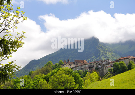 Gruyères, Schweiz Stockfoto