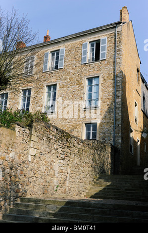 Plantagenet Stadt, alte Stadt von Le Mans, Sarthe, Frankreich Stockfoto