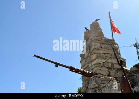 Ersten Weltkriegs in adamello Stockfoto