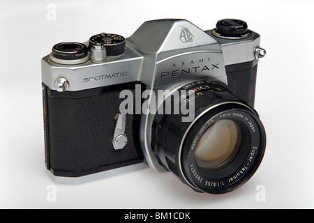 Asahi Pentax Spotmatic Filmkamera. Stockfoto