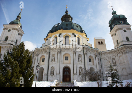 Kloster Ettal in Bayern Stockfoto