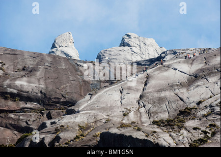 Via Ferrata, Kinabalu National Park, Standort von höchster Berg Malaysias 4095m, Sabah, Borneo, Malaysia, Südost-Asien Stockfoto