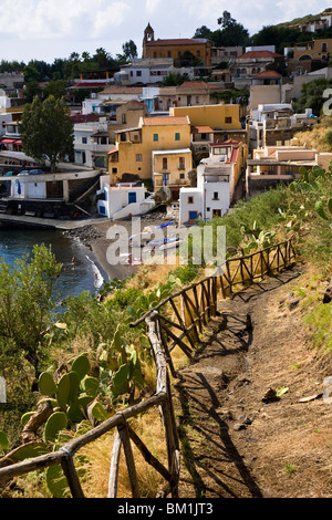 Rinella Beach, Insel Salina, Messina, Sizilien, Italien, Europa Stockfoto