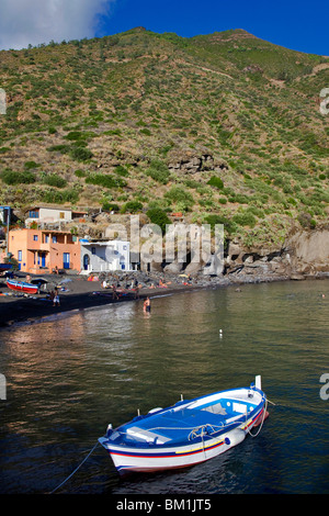 Rinella Beach, Insel Salina, Messina, Sizilien, Italien, Europa Stockfoto