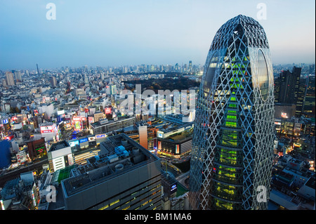 Tokyo Mode Gakuen Cocoon Tower Design Schulgebäude, Shinjuku, Tokio, Japan, Asien Stockfoto