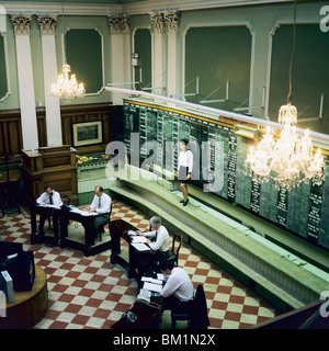 Vintage Trading Floor, ehemalige Börse, Dublin, Irland, Europa, Stockfoto