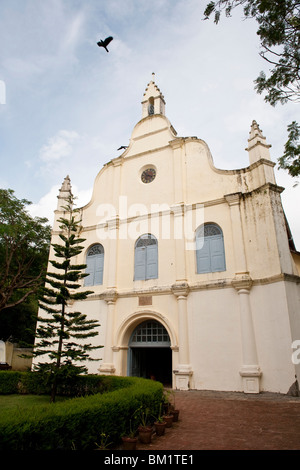 Kirche des Hl. Franziskus CSI in Kochi, Cochin, Indien Stockfoto