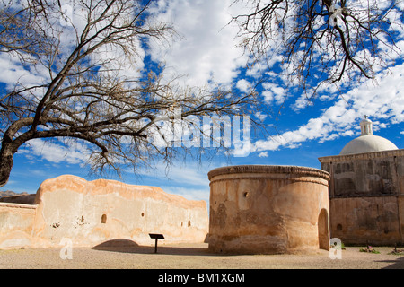 Tumacacori National Historical Park, größere Tucson Region, Arizona, Vereinigte Staaten von Amerika, Nordamerika Stockfoto