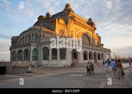 Casino, Uferpromenade, Constanta, Rumänien, Europa Stockfoto