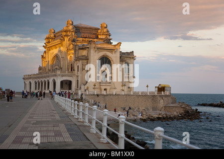 Casino, Uferpromenade, Constanta, Rumänien, Europa Stockfoto