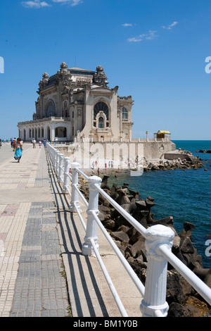 Casino, Uferpromenade, Constanta, Rumänien, Europa Stockfoto