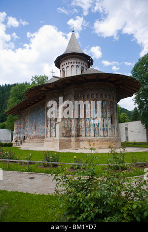 Das Kloster Voronet, UNESCO-Weltkulturerbe, Bukowina, Deutschland, Europa Stockfoto