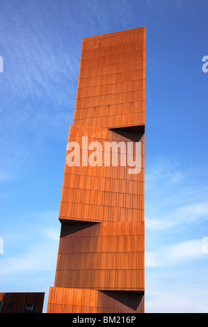 Detail des Rundfunks Turm neue studentisches Wohnen in Leeds UK Stockfoto