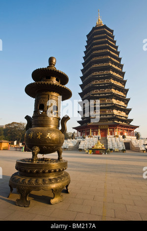 Tianning Tempel, Changzhou, Jiangsu, China Stockfoto