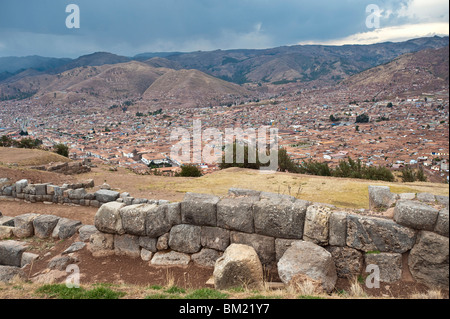 Sacsayhuaman, Cuzco, Peru, Südamerika Stockfoto