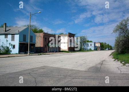 Verlassene Gebäude Saginaw, Michigan USA Stockfoto