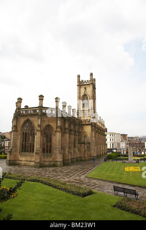 Str. Lukes Kirche in Liverpool UK Stockfoto