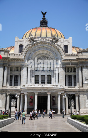 Palacio de Bellas Artes, Konzertsaal, Mexico City, Mexiko, Nordamerika Stockfoto