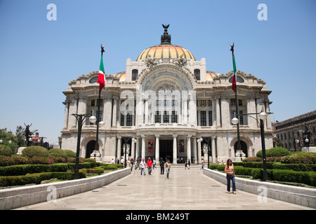 Palacio de Bellas Artes, Konzertsaal, Mexico City, Mexiko, Nordamerika Stockfoto