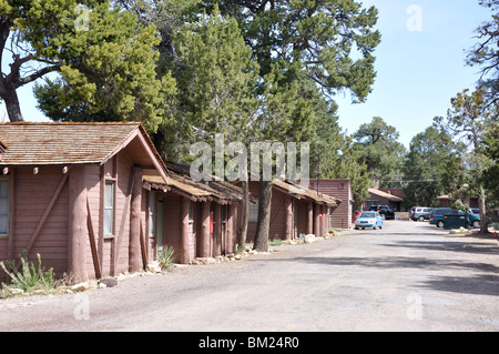 Maswik Lodge Kabinen im Grand Canyon, Arizona, USA Stockfoto