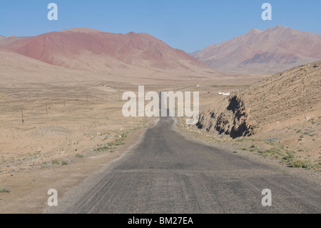 Pamir Highway in die Wildnis, Tadschikistan, Zentralasien Stockfoto