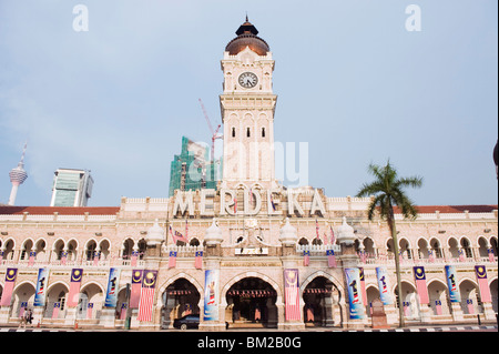 Sultan Abdul Samad Gebäude, Merdeka Square, Kuala Lumpur, Malaysia, Südost-Asien Stockfoto