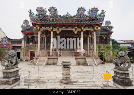 Khoo Kongsi Clan Haus und Tempel, Georgetown, Penang, Malaysia, Südost-Asien Stockfoto