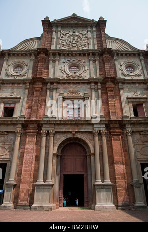 Die Basilika Bom Jesu in Alt-Goa, Indien Stockfoto