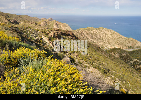 Parque Natural de Gata-Nijar, Costa Del Sol, Andalusien, Spanien Stockfoto