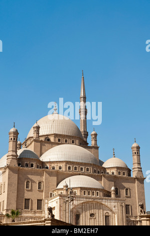 Moschee von Muhammad Ali Pascha (Alabaster-Moschee), die Zitadelle, Kairo, Ägypten Stockfoto