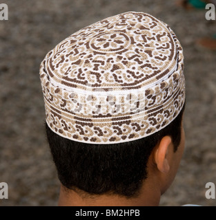 Traditionelle hat Nizwa Sultanat Oman Stockfoto