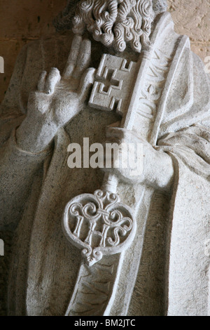 St. Peter, St. Pol de Leon, Finistere, Bretagne, Frankreich Stockfoto