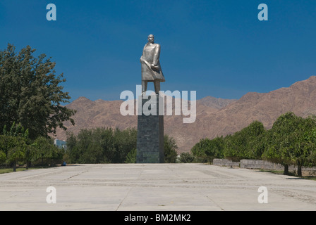 Statue von Lenin, Kommunismus, Khojand, Tadschikistan Stockfoto
