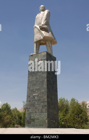 Statue von Lenin, Kommunismus, Khojand, Tadschikistan Stockfoto