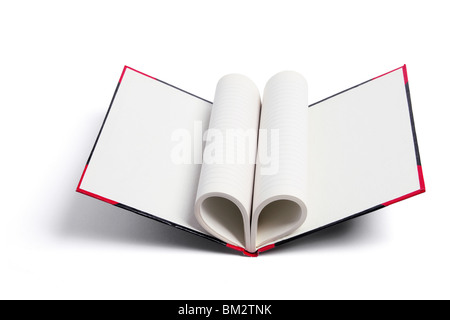 Hard Cover Notizbuch Stockfoto
