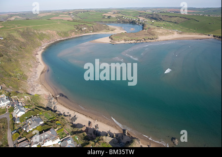 Größe Strand. Devon. UK Stockfoto