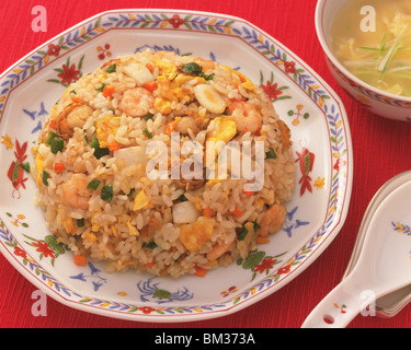 Gebratener Reis Stockfoto