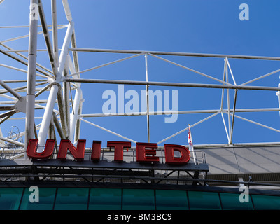 Manchester United Man Utd Mufc Fussball Team Abzeichen Wappen Emblem Stockfotografie Alamy