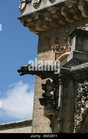 Palace Hotel Bussaco in Portugal mit schönen Wasserspeier Stockfoto