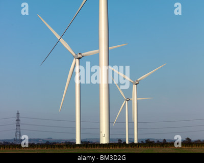 Cheyne Farm Windfarm Romney Marsh Kent Stockfoto