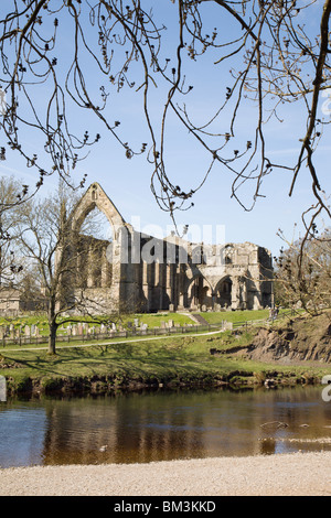 "Bolton Abbey", Wharfedale, North Yorkshire, England. Stockfoto