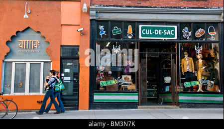 Boulevard Saint Laurent Montreal Stockfoto