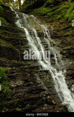 Wasser-It's-Draufgänger Wasserfall von Francis Kilvert erwähnt Stockfoto