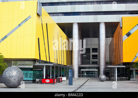 Brisbane-Square-Bibliothek auf der George Street. Brisbane, Queensland, Australien Stockfoto