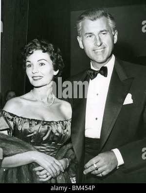 JEAN SIMMONS - UK Filmschauspielerin und Ehemann Stewart Granger über 1962 Stockfoto