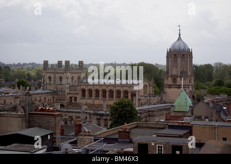 Oxford von Carfax Tower Stockfoto